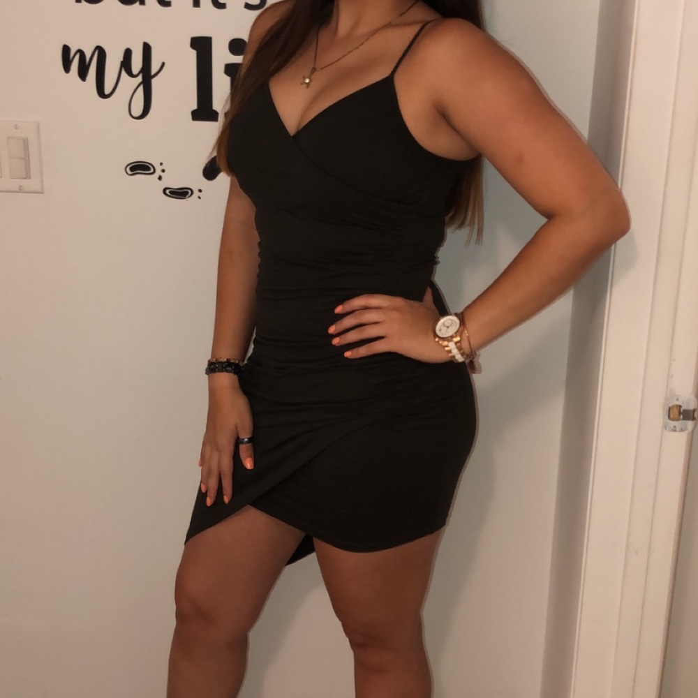 Cute olive green dress
